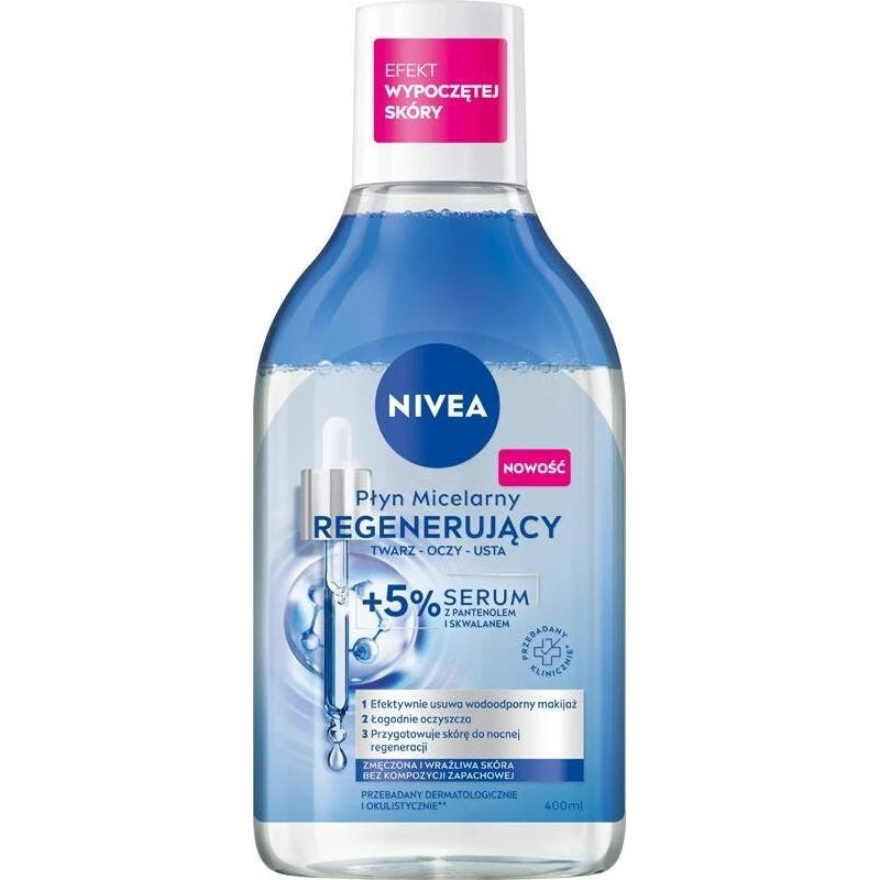 Nivea Regenerujący płyn micelarny z 5% serum, 400ml