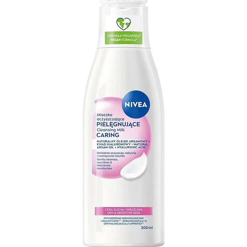 Nivea Pielęgnujące mleczko oczyszczające 200ml