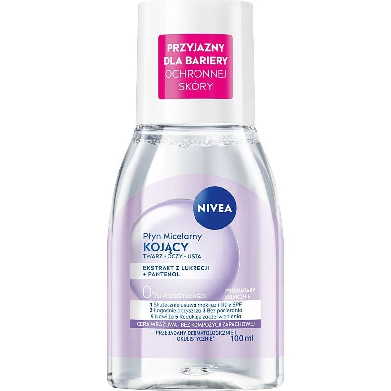 Nivea Kojący płyn micelarny dla cery wrażliwej i nadwrażliwej 100ml
