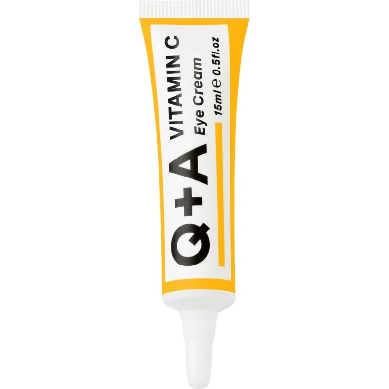 Q+A Vitamin C Eye Cream 15ml - Rozświetlający krem pod oczy