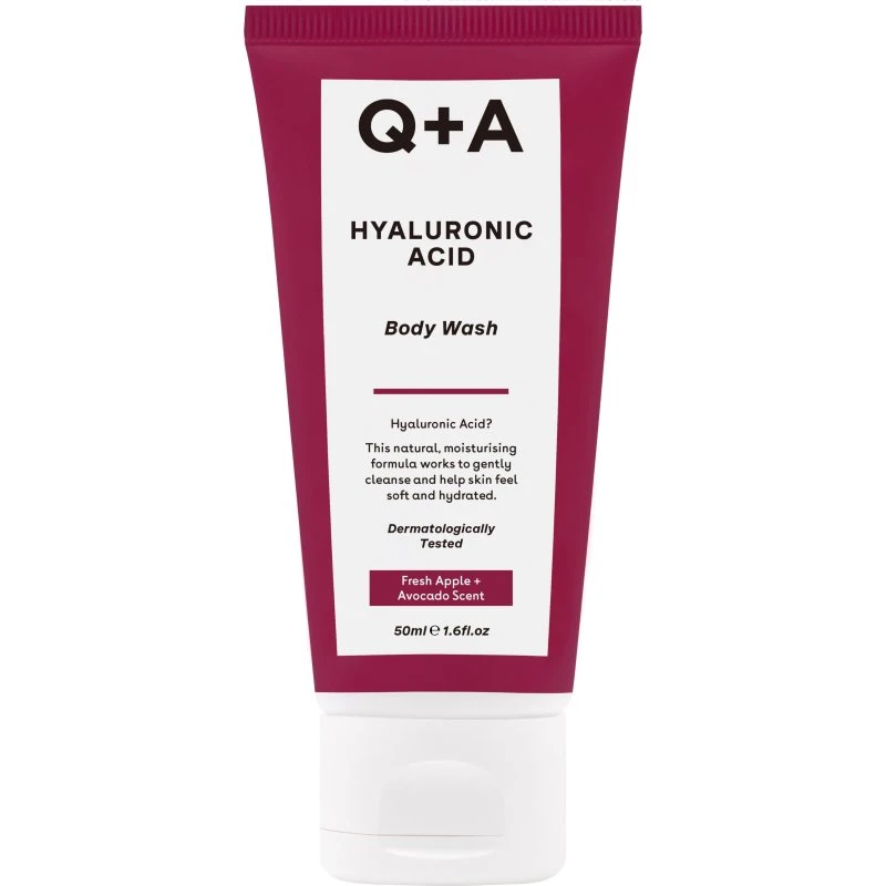 Q+A Hyaluronic Acid Body Wash 50 ml - Nawilżający żel do ciała