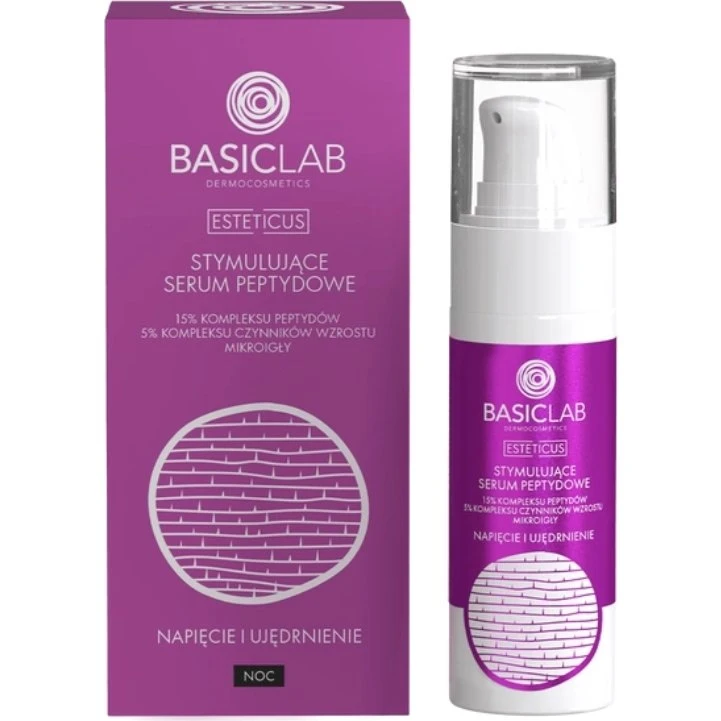 BasicLab Esteticus Serum Peptydowe z Mikroigłami 30ml