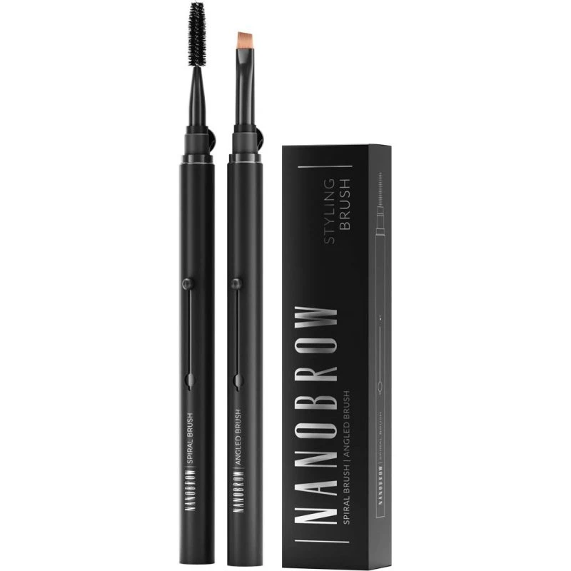 Nanobrow Styling Brushes Set - Zestaw pędzelków do brwi