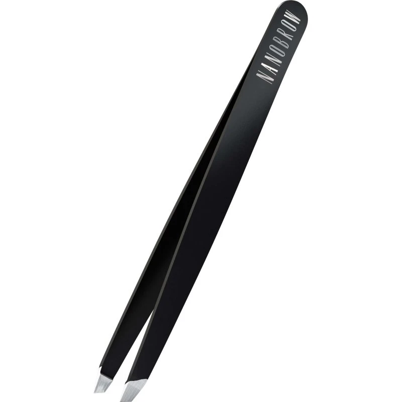 Nanobrow Tweezers – Precyzyjna pęseta skośna ze stali nierdzewnej