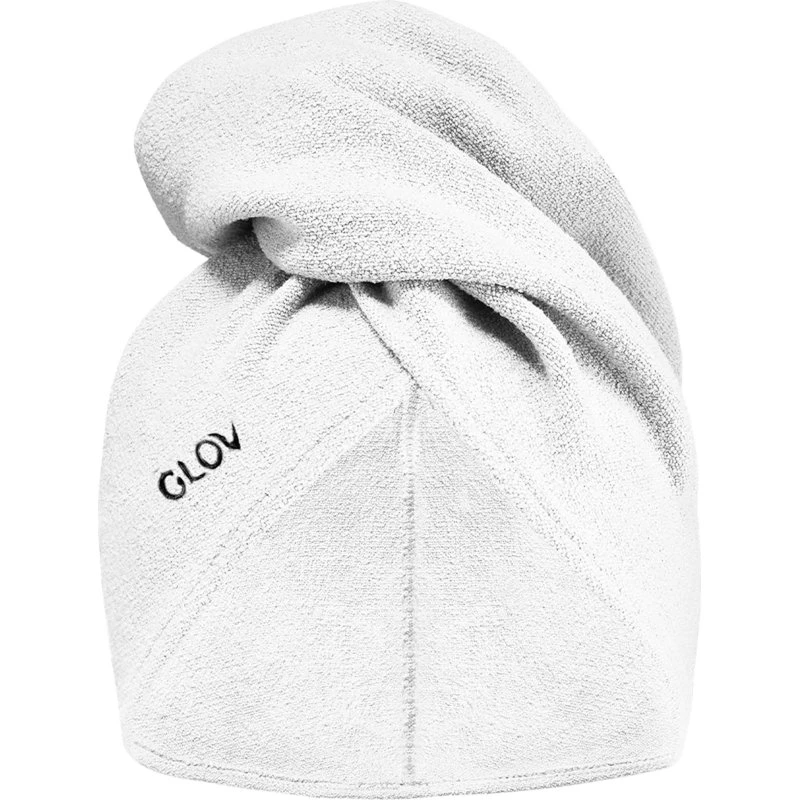 GLOV Ultra-Absorbent Premium Hair Towel Wrap White