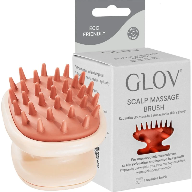 GLOV Scalp Massage Brush - silikonowa szczotka do masażu i złuszczania