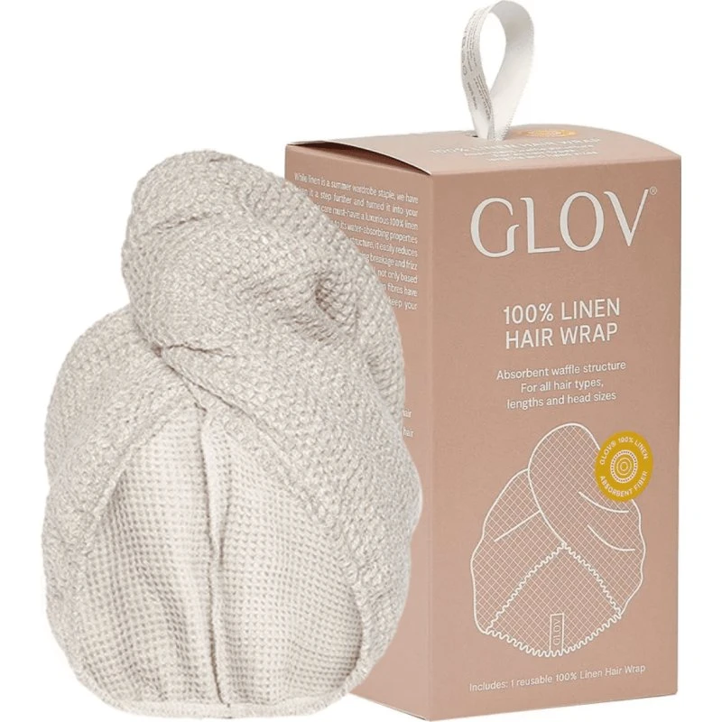 GLOV Lniany turban do włosów 100% Linen Hair Wrap