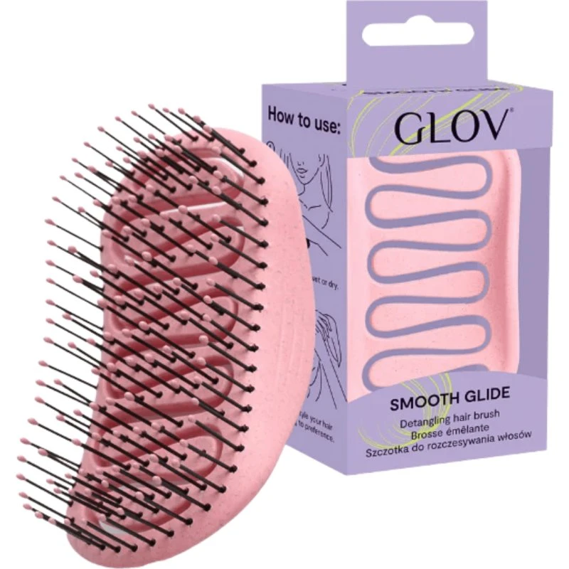 GLOV Smooth Glide szczotka do włosów ze słomy pszenicznej