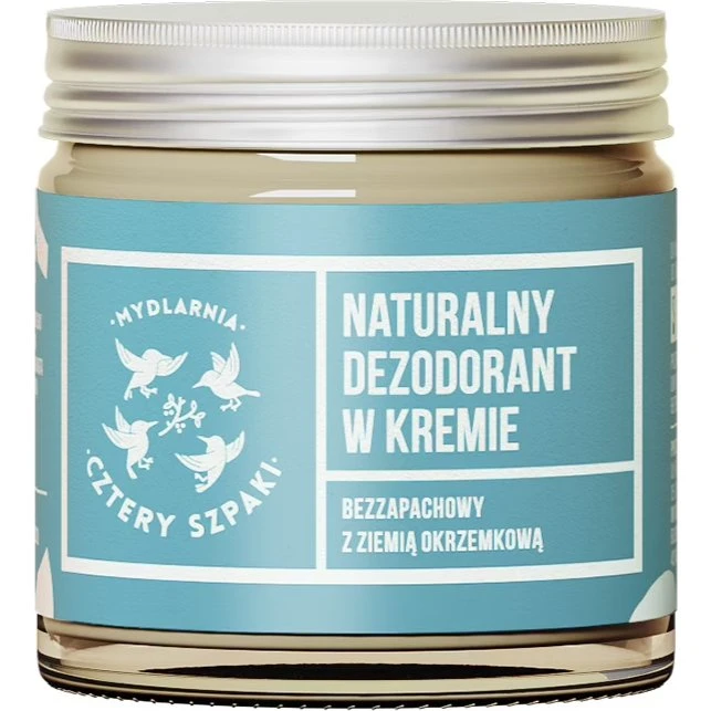 Cztery Szpaki Dezodorant w Kremie Bezzapachowy 60ml