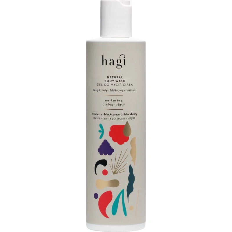 Hagi Naturalny żel do mycia ciała Malinowy Chruśniak 300 ml