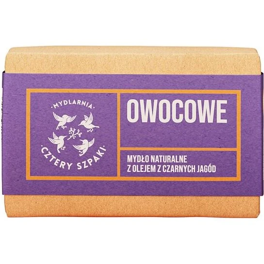 Cztery Szpaki Mydło Owocowe w kostce 110g