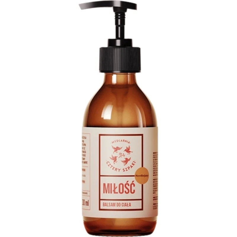Mydlarnia Cztery Szpaki Balsam do Ciała Miłość 200 ml