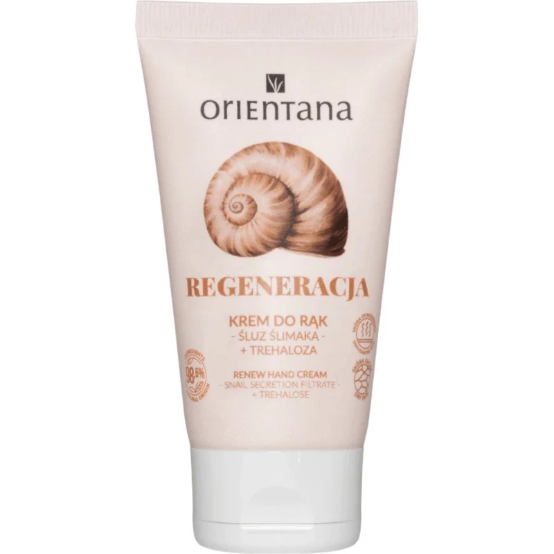 ORIENTANA Krem do rąk ze śluzem ślimaka i trehalozą 50ml