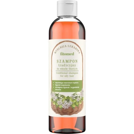 FITOMED Szampon Tradycyjny do włosów tłustych Mydlnica Lekarska 250ml