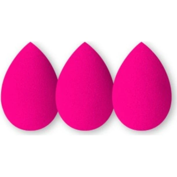 IBRA Makeup Blender Sponge - Zestaw 3 różowych gąbeczek