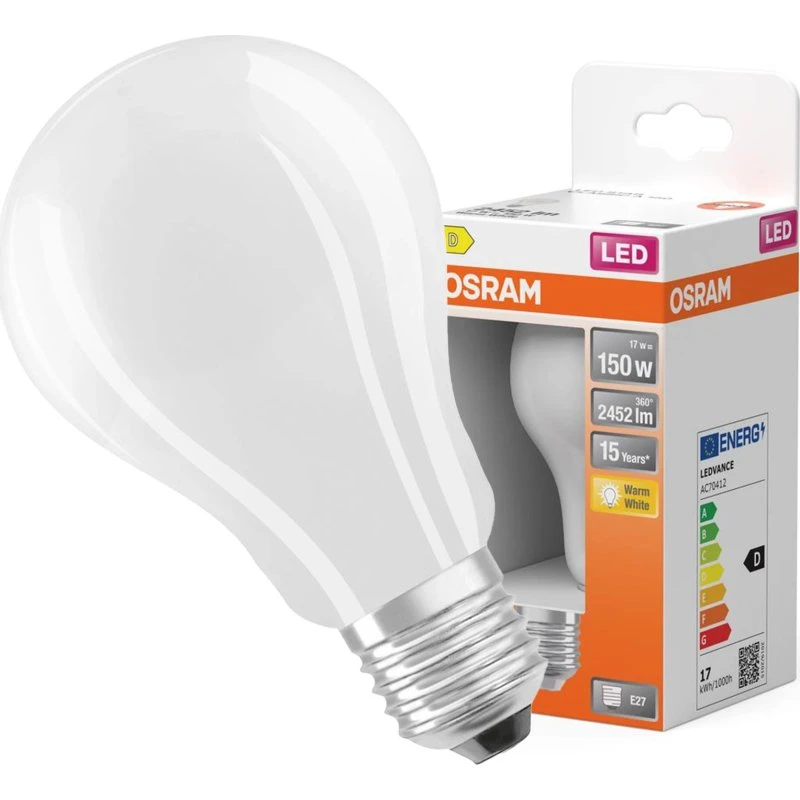 OSRAM Star Retrofit LED E27 17W 2700K ciepła biała