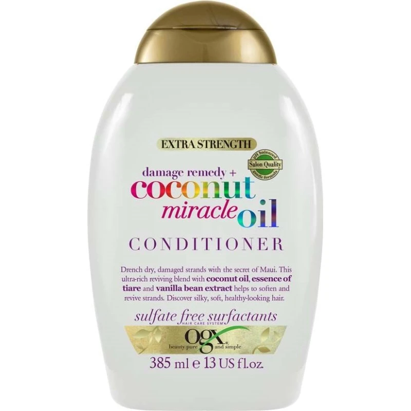 OGX Damage Remedy Coconut Miracle Oil Conditioner 385 ml