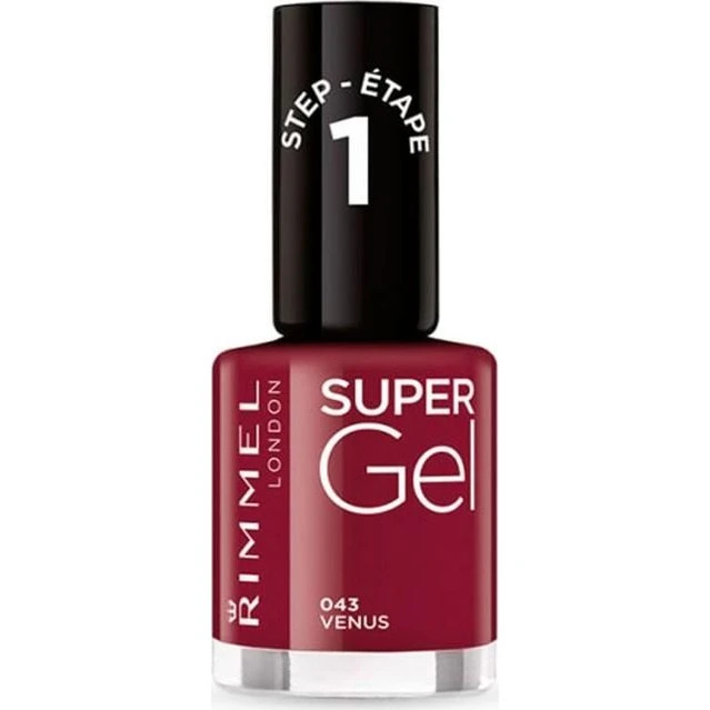 Rimmel Super Gel Nail Polish 043 Venus 12ml