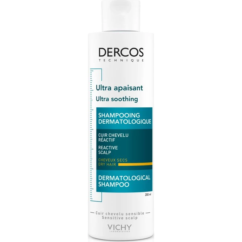 Vichy Dercos Technique Ultrakojący szampon do włosów suchych 200 ml