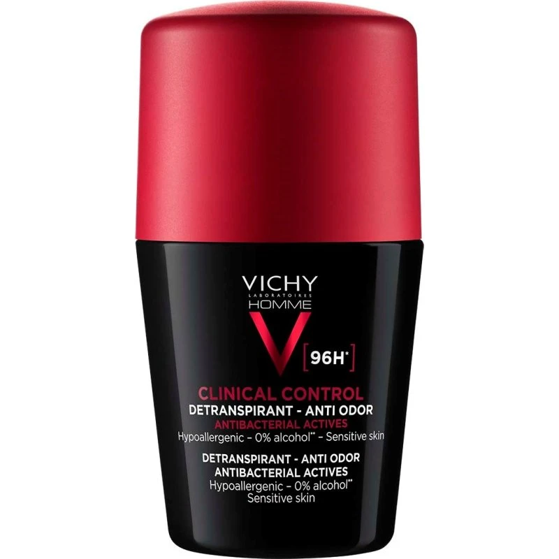 Vichy Homme Clinical Control 96h Antiperspirant Roll-on 50 ml