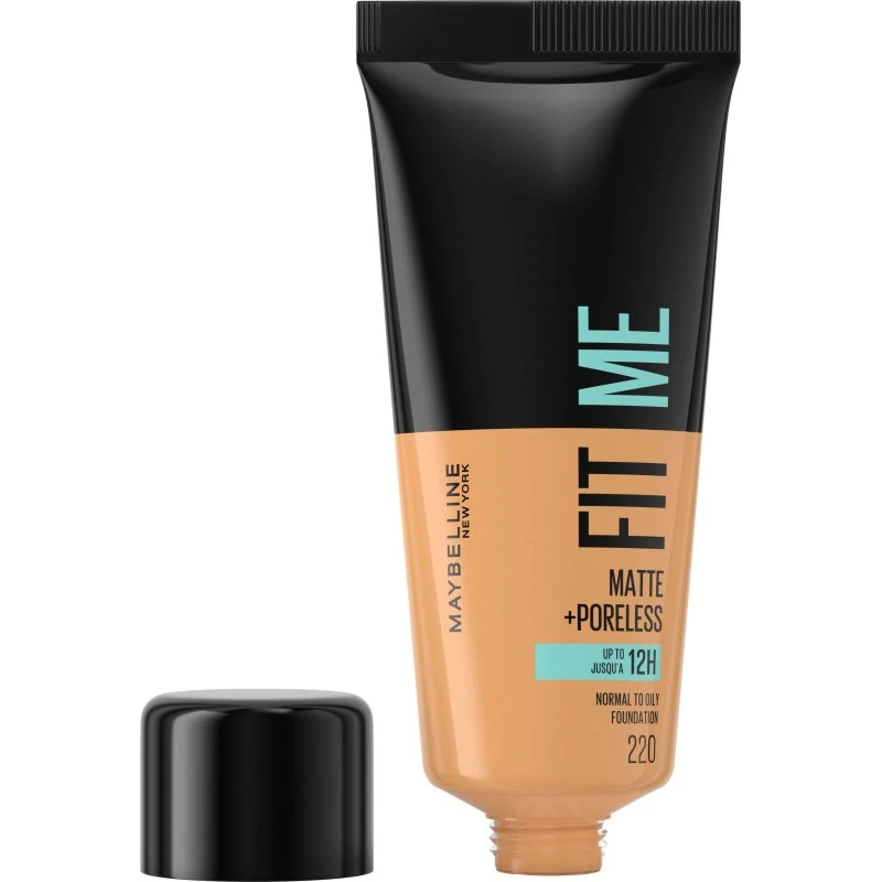 Maybelline New York Fit Me Matte + Poreless Foundation 220 Natural Beige