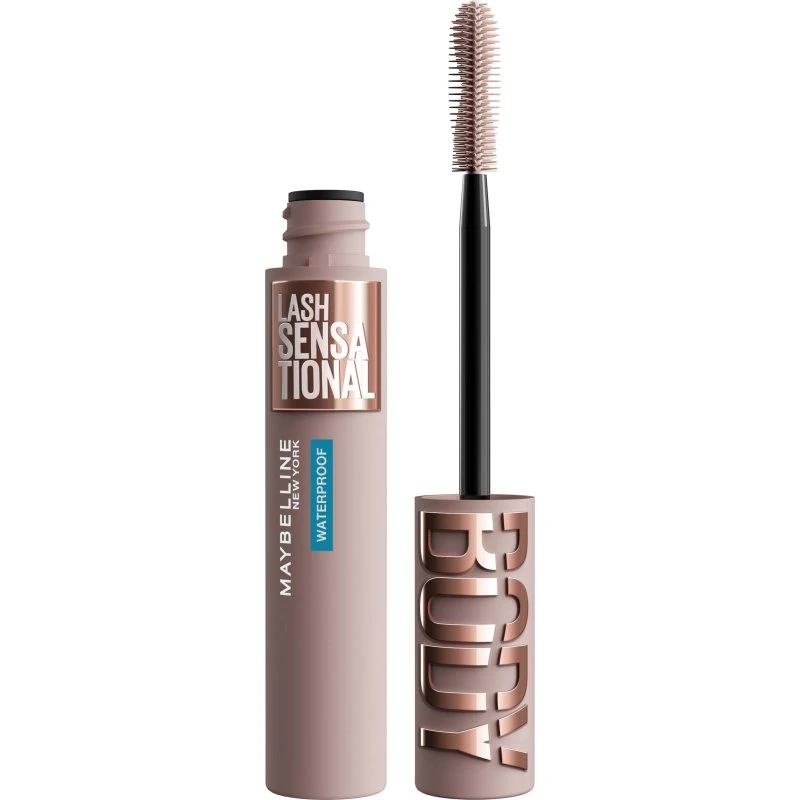 Maybelline New York Lash Sensational Body Waterproof Mascara Very Black