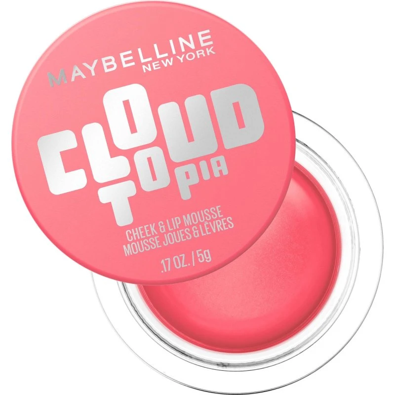 Maybelline New York Cloudtopia Cheek & Lip Mousse 07 Moonlit Rose