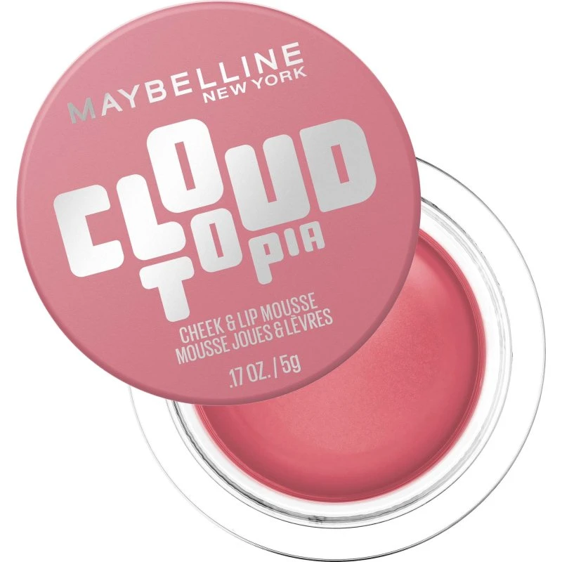 Maybelline New York Cloudtopia Cheek & Lip Mousse 08 Enchanted Mauve