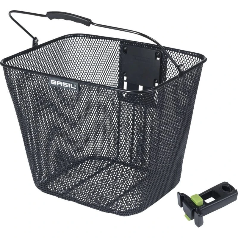 Basil Bilbao KF + Ahead-Stemholder KF, kosz na kierownicę