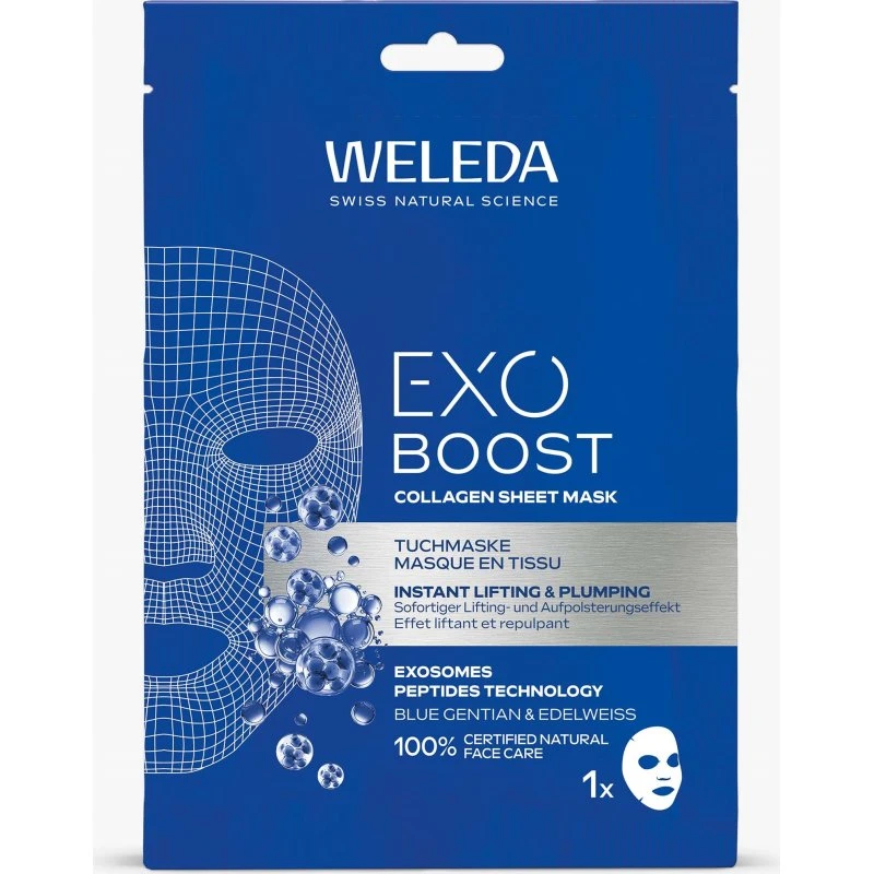 Weleda Exo Boost Collagen Sheet Mask 20ml