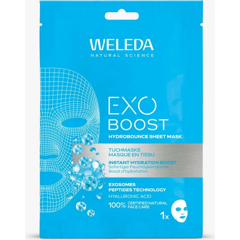 Weleda Exo Boost Hydrobounce Sheet Mask 20 ml