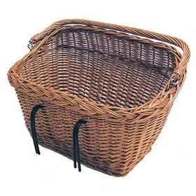 Basil Dublin Wiklinowy Kosz Rowerowy Brązowy