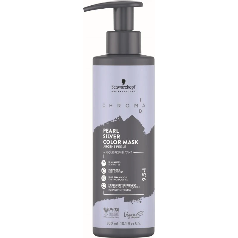 Schwarzkopf Professional ChromaID Bonding Color Mask Pearl Silver 300ml