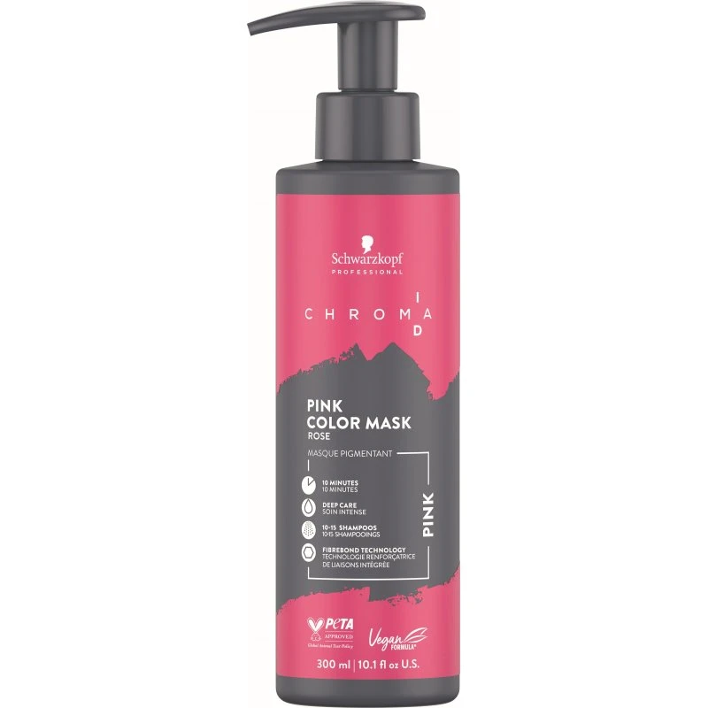 Schwarzkopf Professional ChromaID Bonding Color Mask Pink 300ml