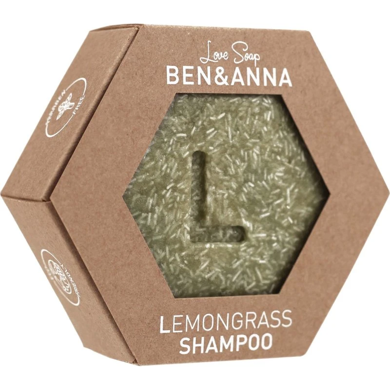 Ben & Anna Szampon w kostce Lemongrass 60 g