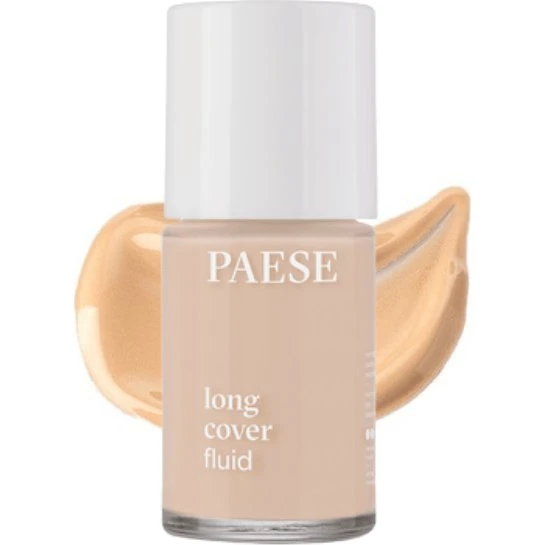 Paese Long Cover Fluid Podkład 0.5 Kość Słoniowa 30ml