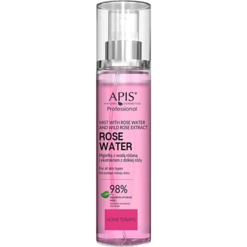 APIS Mgiełka z wodą różaną Rose Water Home terApis, 150 ml
