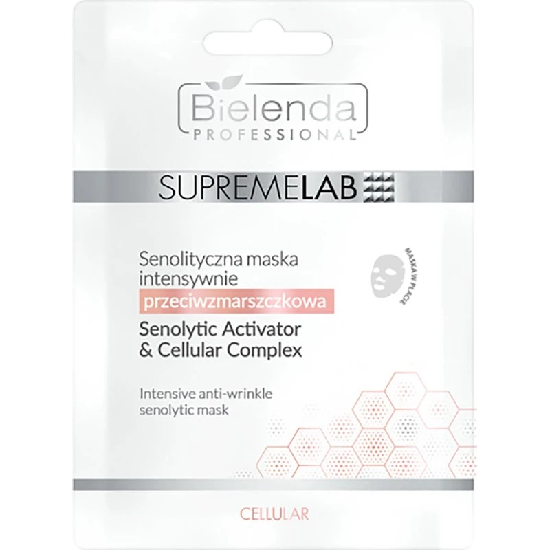 Bielenda Professional SupremeLab Cellular Senolityczna Maska Przeciwzmarszczkowa