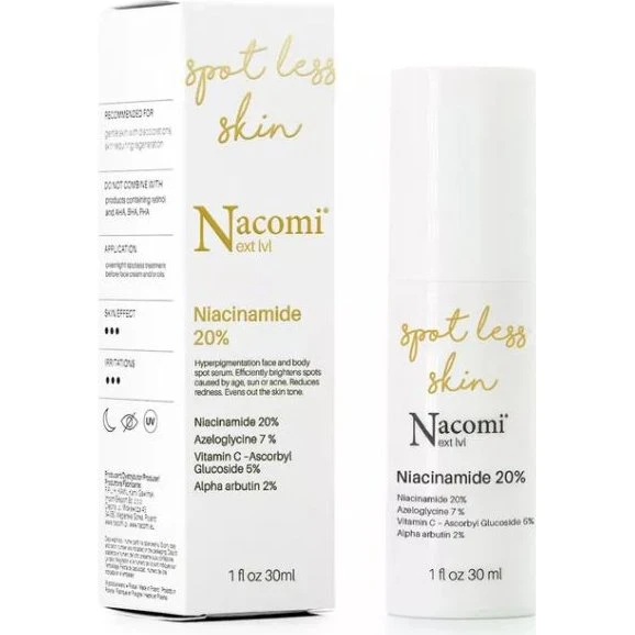 Nacomi Next Level Niacinamide 20% Serum Rozjaśniające 30ml