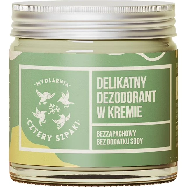 CZTERY SZPAKI Delikatny dezodorant w kremie bezzapachowy 60ml