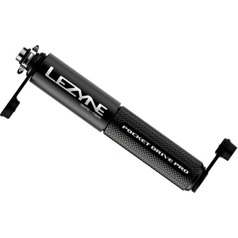 Lezyne Pocket Drive PRO HP Neo Metallic Black 160psi