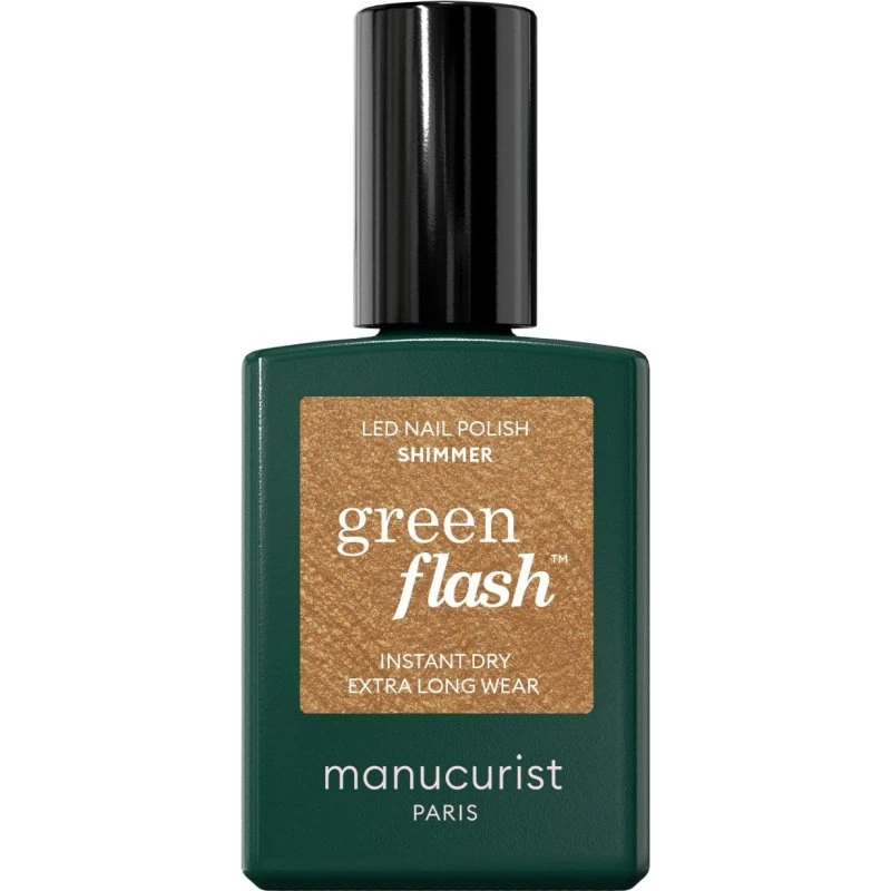 Manucurist Green Flash Shimmer Honey Bronze 15ml