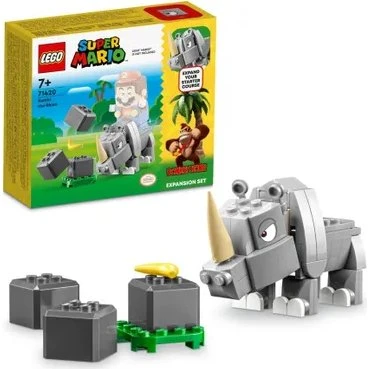 LEGO 71420 Super Mario Nosorożec Rambi – zestaw rozszerzający (106 el.)