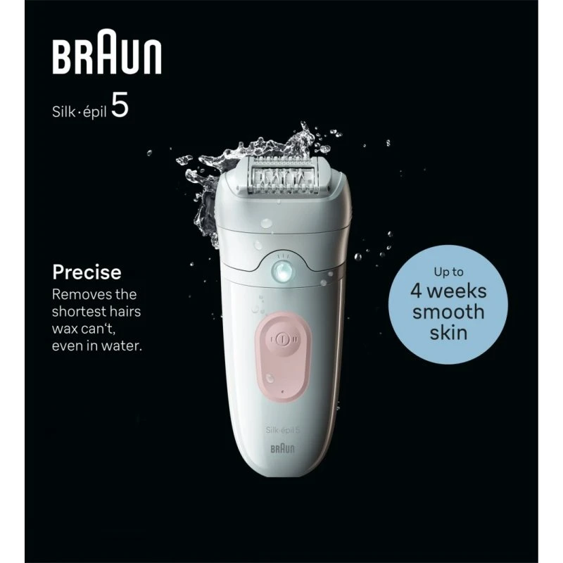 Braun Silk-epil 5-000 – depilator do gładkiej skóry
