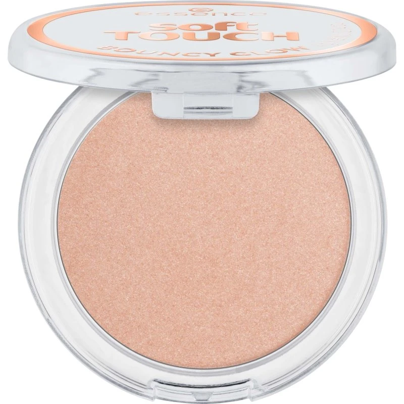 essence Soft Touch Bouncy Glow 20 Glazed Dew - Rozświetlacz 4g