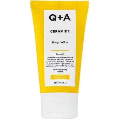 Q+A MINI Ceramide Body Lotion 50ml - Regenerujący balsam do ciała