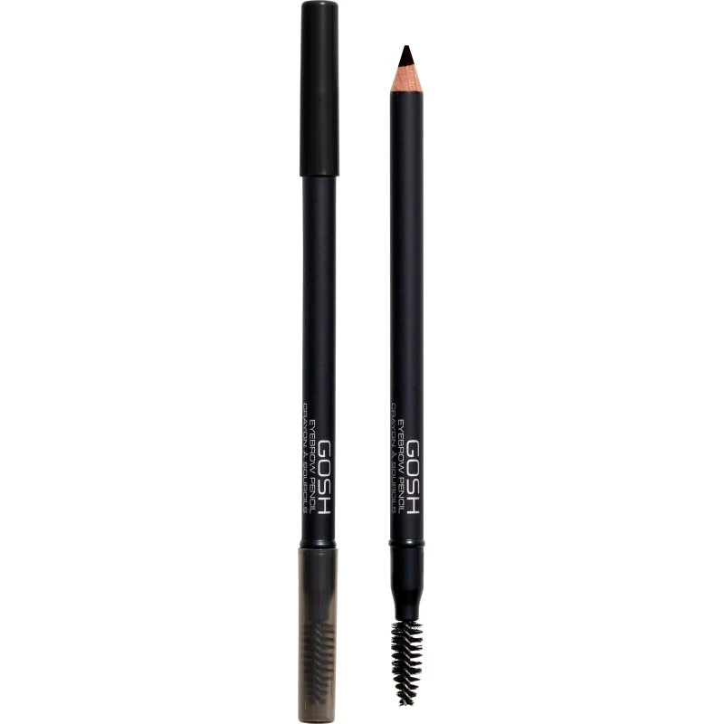 Gosh Copenhagen Eye Brow Pencil Soft Black 1,2 g
