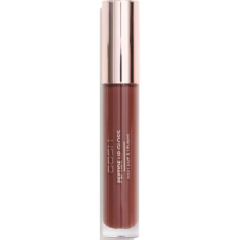Gosh Peptide Lip Gloss 12 Brownie - Błyszczyk z peptydami
