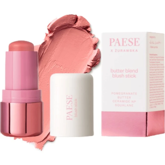 Paese Butter Blend Stick róż 02 Bloom, 6g