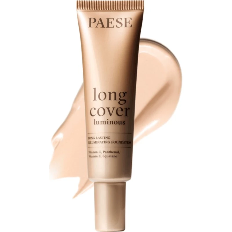 Paese Long Cover Luminous Brightening Foundation 00N Nude, 30 ml